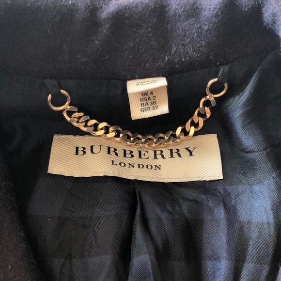 Wool Burberry Military Jacket - Picture 2 of 5